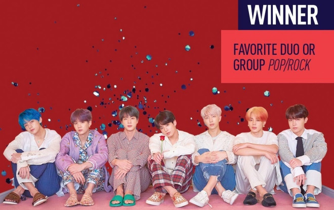 AMAs 2019: BTS chiến thắng giải thưởng đầu tiên, Halsey nhận giải không quên cảm ơn người hâm mộ Ảnh 2