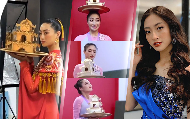 Lương Thùy Linh múa mâm vàng 'siêu khó' thi Miss World 2019, tập luyện đến tím tay, bầm gối Ảnh 2