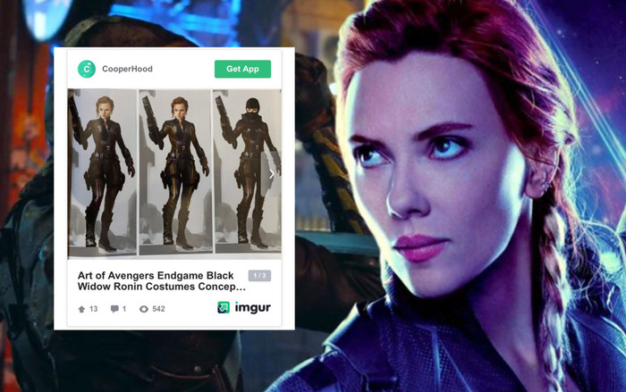 Trang phục của Black Widow trong Endgame ban đầu giống hệt với trang phục của Ronin? Ảnh 2