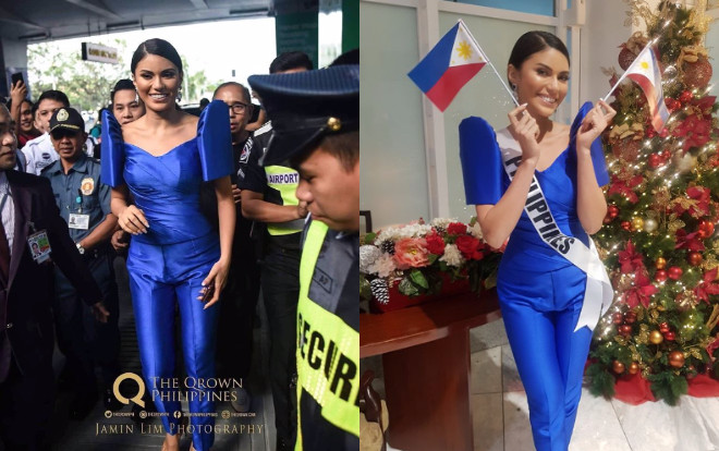 Góc hài hước: Hoa hậu Philippines đẹp như minh tinh nhưng lại mặc quần ngược ngày đi thi Miss Universe Ảnh 2