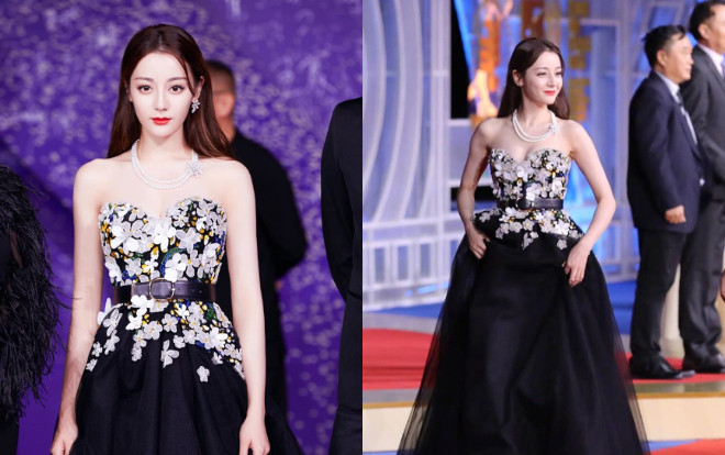 Đeo bông tai một bên thôi mà Địch Lệ Nhiệt Ba cũng làm “dậy sóng” mạng xã hội Ảnh 2