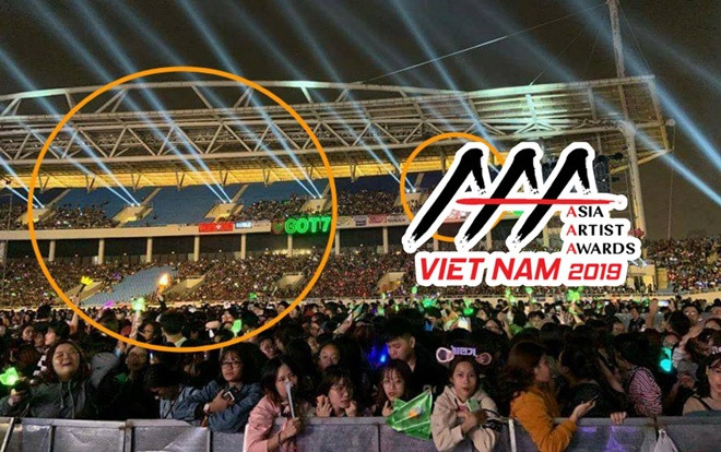 Những khoảng ghế trống đáng sợ trên khán đài của AAA 2019 Ảnh 2