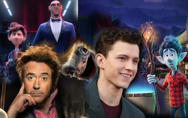 3 bom tấn nhây nhớt với sự lồng tiếng của Nhện nhọ Tom Holland Ảnh 2