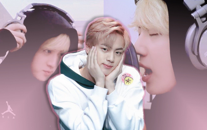 Jin (BTS) lần đầu tiết lộ hậu trường thu âm ca khúc tự sáng tác đầu tiên Ảnh 2
