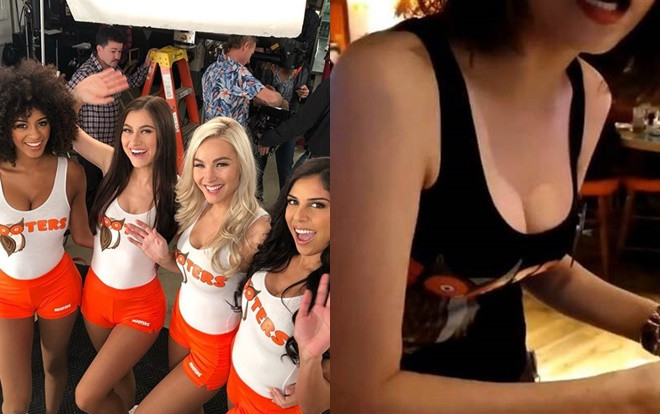 Nhà hàng gây xôn xao khi để nữ nhân viên phục vụ ăn mặc ‘mát mẻ’ Ảnh 2