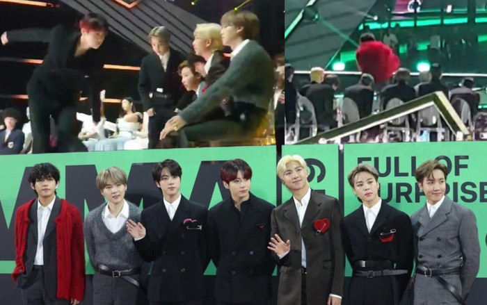 Suýt vấp ngã tại MMA 2019, Jungkook ghi điểm bằng hành động siêu đẹp! Ảnh 2