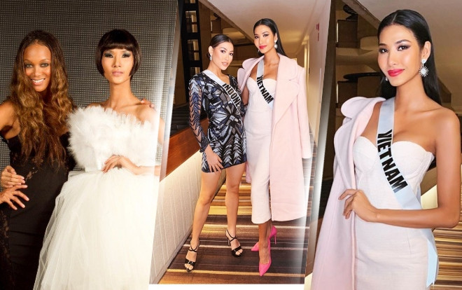 Hoàng Thùy đẹp lấn át dàn 'đối thủ', fan quốc tế trầm trồ: 'Học trò của Tyra Banks quá thời thượng' Ảnh 2