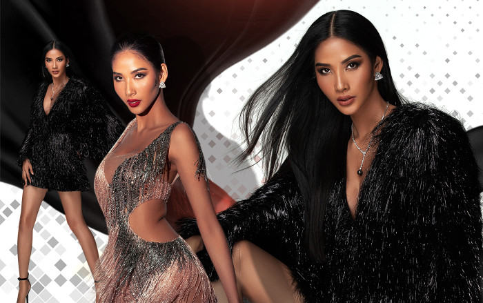 Hoàng Thùy khoe vẻ đẹp nóng bỏng, hoàn thành tốt phần thi phỏng vấn Close-Up Miss Universe 2019 Ảnh 2