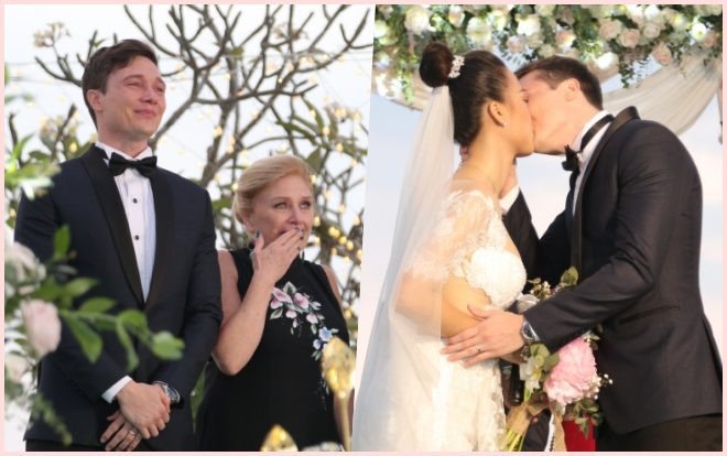 Chú rể Jack hôn cô dâu Hoàng Oanh thắm thiết, nghẹn ngào thổ lộ: 'Anh thương em nhiều lắm' Ảnh 2