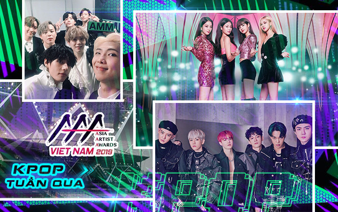 Kpop tuần qua: Lễ trao giải AAA 2019 tại Việt Nam, EXO chính thức comeback, BlackPink rục rịch tái xuất, BTS đại thắng AMAs và MMA Ảnh 2
