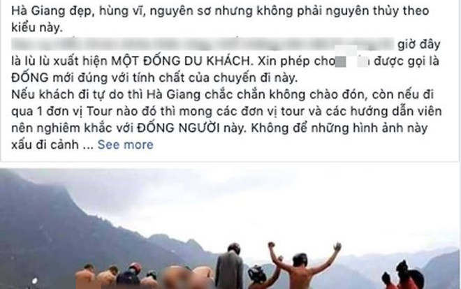 Nhóm thanh niên đi phượt ngang nhiên tụt quần rồi chụp ảnh phản cảm ở Hà Giang khiến dư luận phẫn nộ Ảnh 2