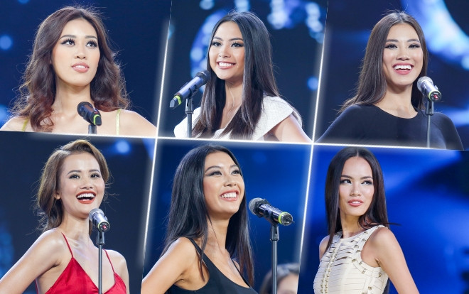 Top 45 Miss Universe Vietnam 2019 đẹp rạng rỡ, hô tên tỉnh nhà vang dội sân khấu Bán kết Ảnh 2