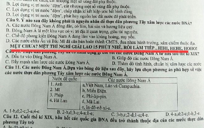 Thầy giáo dạy Sử đã cute, lại còn nắm bắt được tâm lý học trò: ‘Mệt chưa? Mệt thì nghỉ giải lao 15 phút nhé,…’ Ảnh 2