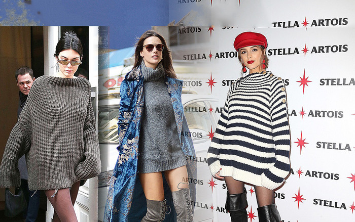 Áo len trở nên cực hot qua tài mix style giấu quần của Taylor Swift, Kendall Jenner Ảnh 2