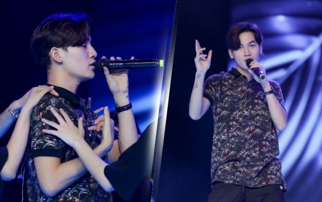 Ali Hoàng Dương hát hit Justin Bieber - Charlie Puth khuấy đảo sân khấu Bán kết Miss Universe Vietnam 2019 Ảnh 2