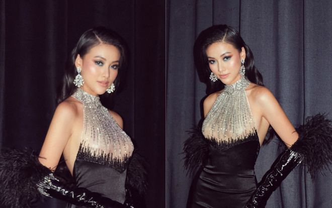 Phương Khánh quyến rũ, kiêu sa như nữ hoàng, trao vương miện cho Miss Bikini Philippines 2019 Ảnh 2