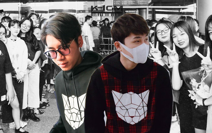 Hàng trăm fan 'mai phục' sân bay từ tờ mờ sáng, quyến luyến tiễn K-ICM và Jack lên đường sang Pháp Ảnh 2