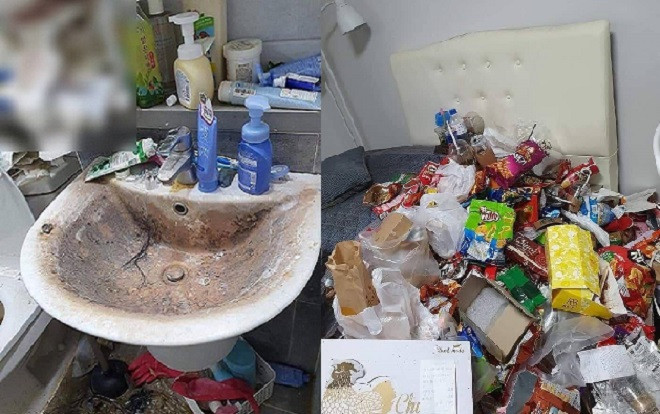 Loạt ảnh phòng trọ của cô gái trẻ ngập ngụa trong rác bẩn, bao bì đồ ăn vặt chất đống khiến nhiều người ngao ngán Ảnh 2
