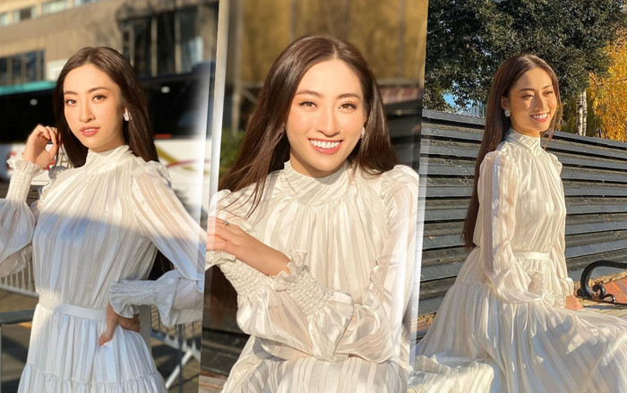 Lương Thùy Linh diện váy trắng khoe vẻ đẹp tinh khôi: Tưởng nhạt nhòa lại quá gây thương nhớ Ảnh 2