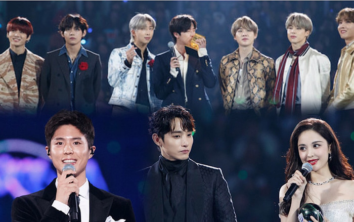 Trọn khoảnh khắc đẹp của BTS, Park Bo Gum, Got7 và Seventeen trên sân khấu 'MAMA 2019' Ảnh 2
