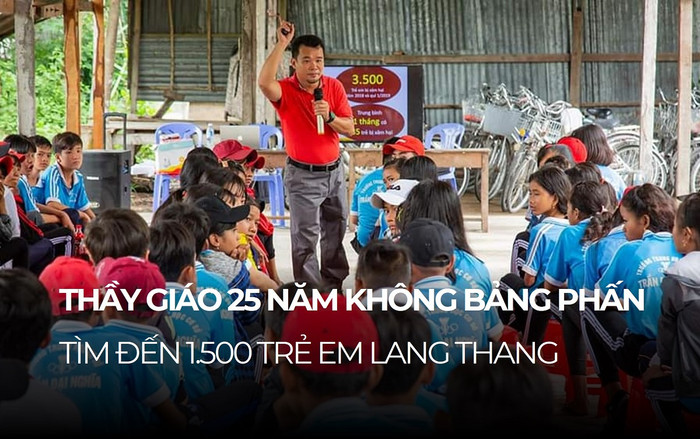 Người thầy 25 năm không bảng đen phấn trắng, thầm lặng gắn bó với trẻ em lang thang Ảnh 2