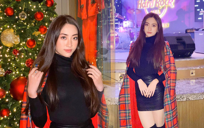 Lương Thùy Linh 'đánh lừa thị giác' fan ngoạn mục nhờ tài mix đồ thông minh dù mặc lại váy áo cũ Ảnh 2