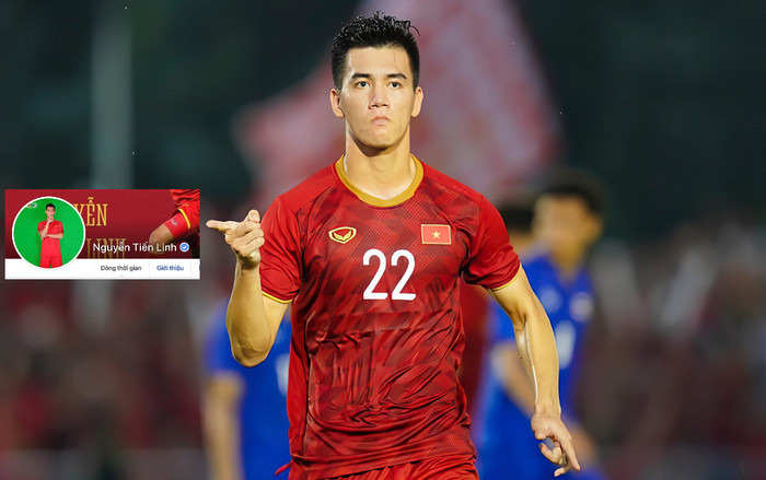 Toả sáng trong trận đối đầu U22 Thái Lan, Tiến Linh nhận được tick xanh Facebook Ảnh 2