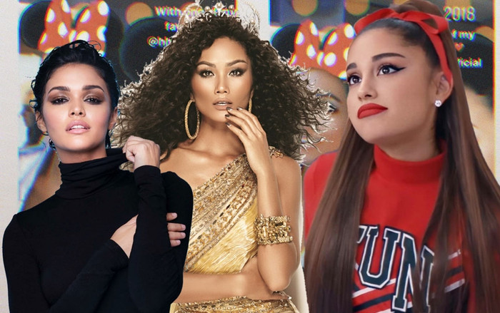Bộ đôi Hoa hậu H'Hen Niê và Kiara Liz ca hát cực 'nhiệt' Problem: Hai 'fan ngầm' của Ariana Grande lộ diện? Ảnh 2