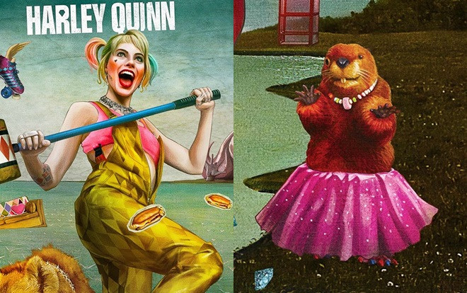 'Birds of Prey': Tìm hiểu về chú hải ly 'váy hường' trong bộ poster sặc sỡ mới nhất Ảnh 2