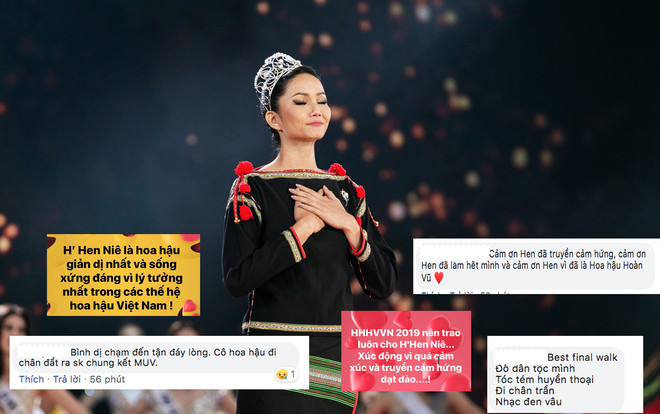 Cư dân mạng xúc động với hình ảnh H'Hen Niê đi chân trần, hát nhạc Đen Vâu trong giây phút cuối đương nhiệm Hoa hậu Hoàn vũ Việt Nam Ảnh 2