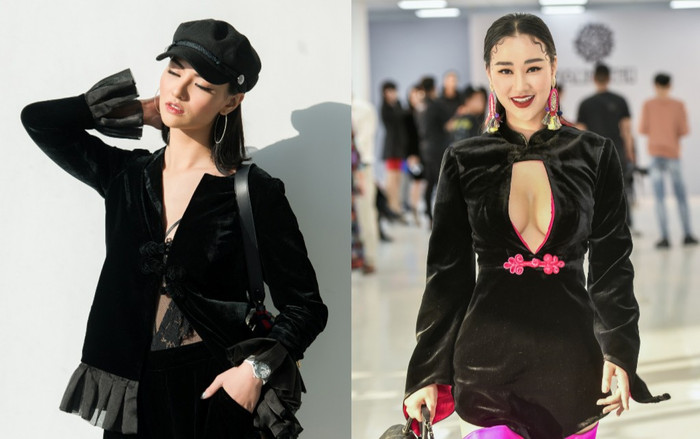 Maya khoe khéo vòng 1 quyến rũ, Hồng Quế gợi cảm hết mức khi đi xem thời trang Ảnh 2