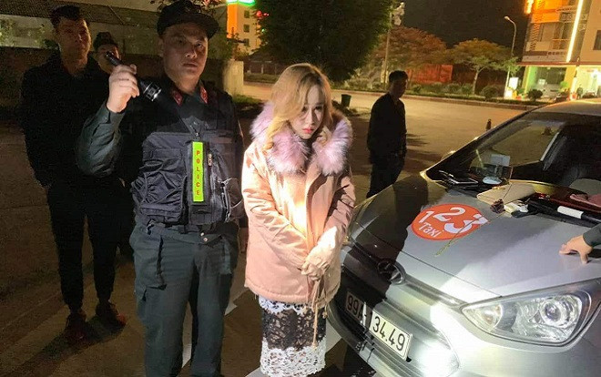 Hotgirl Quảng Ninh bị bắt vì mang theo ma túy lên taxi đi chơi Ảnh 2