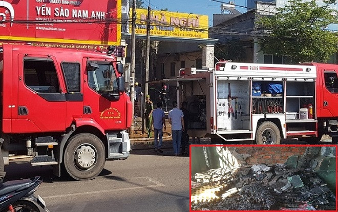 Nghi án khách dùng xăng đốt nhà nghỉ do bực tức vì mất xe máy Ảnh 2