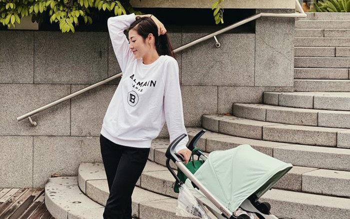 Á hậu Tú Anh khiến fan thích thú khi kể chuyện lần đầu đưa con trai đi du lịch nước ngoài Ảnh 2