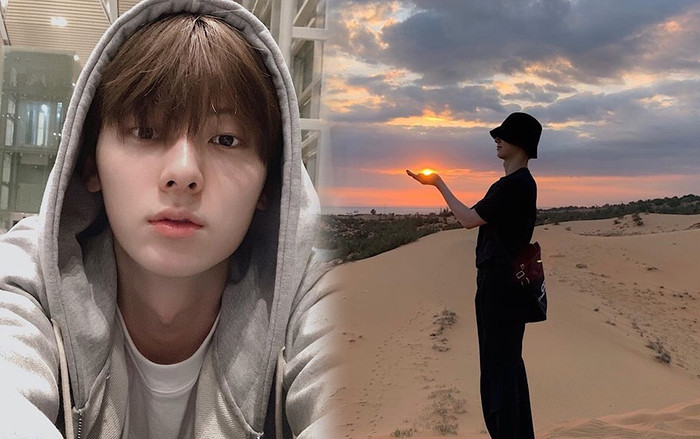 Yêu thích Việt Nam, Hwang Minhyun (NU'EST) 'spam' cả 100 bức ảnh trên Instagram Ảnh 2