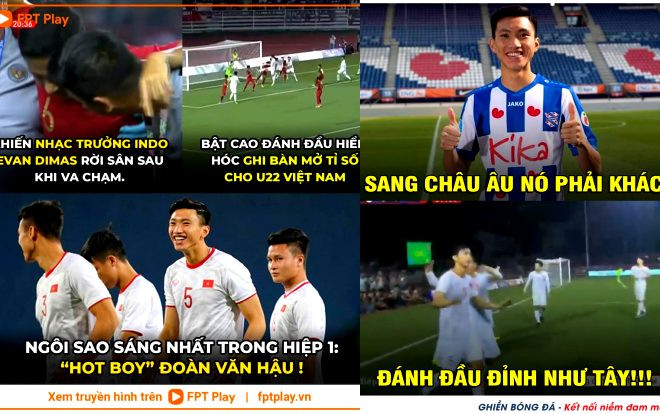 Ảnh chế: Văn Hậu ghi bàn, fan Việt chuẩn bị đi 'bão' mừng vô địch SEA Games 30 Ảnh 2