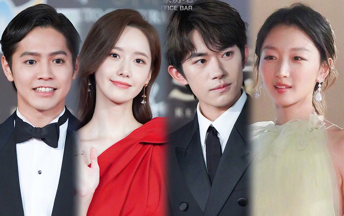 Dịch Dương Thiên Tỉ điển trai, Yoona - Châu Đông Vũ 'xúng xính' váy áo trên thảm đỏ 'LHP Macao 2019' Ảnh 2