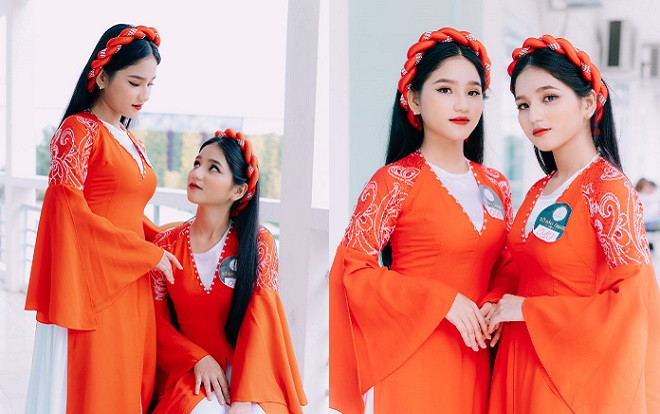 Chị em sinh đôi ĐH Gia Định tại vòng sơ khảo Miss University NHG 2020: 'Quan trọng là được làm điều mình thấy hạnh phúc' Ảnh 2