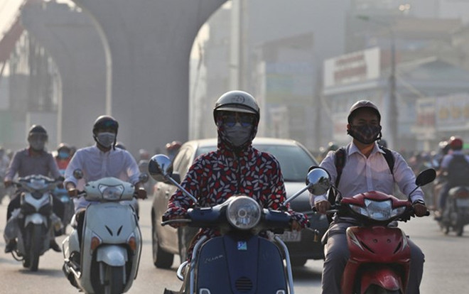 Chất lượng không khí ở Hà Nội có thời điểm lên ngưỡng màu nâu - mức 'cực kỳ nguy hại' Ảnh 2