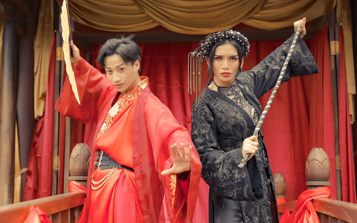 BB Trần - Hải Triều tiết lộ lý do nhận lời tham gia web drama cổ trang của Adam Lâm Ảnh 2