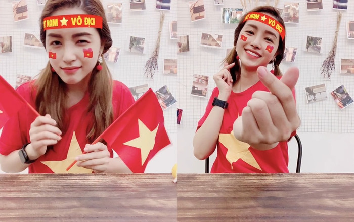 Cần xem ngay clip 'nhạc chế' này từ Bích Tuyết: Màn ăn mừng chiến thắng Sea Games không thể đáng yêu hơn! Ảnh 2