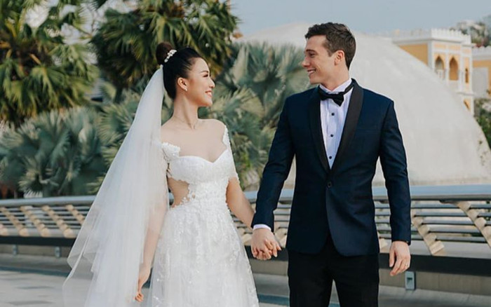 MC Hoàng Oanh chia sẻ về những lần đầu tiên đầy lãng mạn và ngọt ngào với chồng Tây Ảnh 2