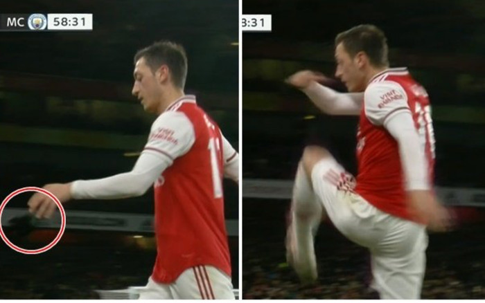 Bị thay ra giữa trận gặp Man City, Ozil hành xử khó tin Ảnh 2