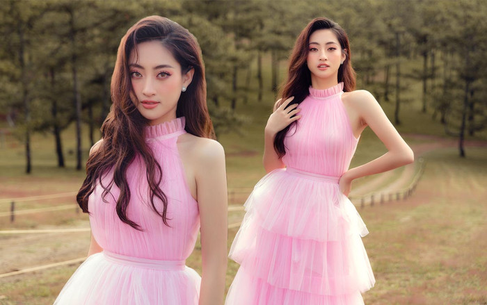Lương Thùy Linh hóa nàng thơ, diện váy hồng đẹp ngất ngây sau 'kỳ tích' Top 12 Miss World Ảnh 2