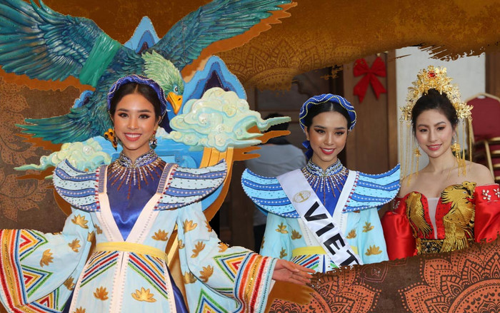 Thúy An trình diễn 'Điểu tinh đoạt công chúa': Đẹp - Độc đáo - Quyết giật giải Best National Costume! Ảnh 2