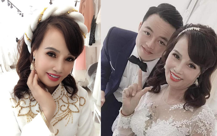 Vợ chồng 'cô dâu 62 tuổi' hẹn nhau đi chụp ảnh cưới nhưng dân tình chỉ chú ý đến nhan sắc sau thẩm mỹ của cặp đôi Ảnh 2