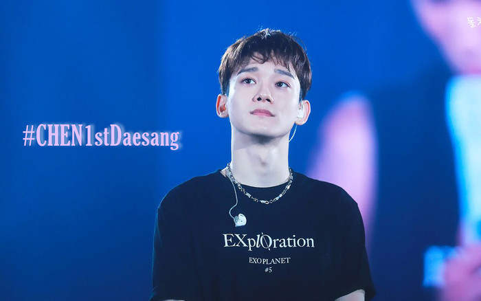 Hashtag #CHEN1stDaesang trending toàn cầu chúc mừng giải thưởng mới của Chen (EXO) tại Korea First Brand Awards 2020 Ảnh 2