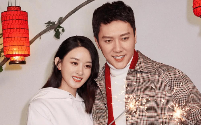 Xuất hiện tình tứ khi làm đại diện thương hiệu, nhưng fan lại lo lắng cho Triệu Lệ Dĩnh - Phùng Thiệu Phong dính 'dớp' chia tay Ảnh 2