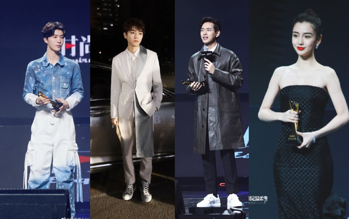 'MAHB Thịnh điển quý ngài thời thượng' 2019: Angelababy nho nhã trong váy đen, Vương Tuấn Khải - Thái Từ Khôn điển trai Ảnh 2