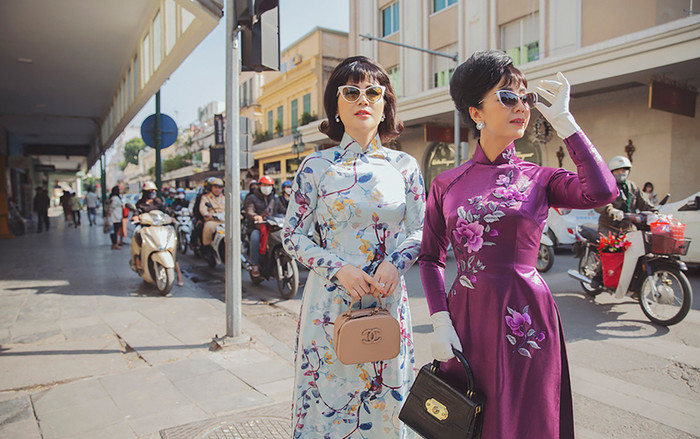 NSƯT Chiều Xuân mặc áo dài cổ thuyền, tái hiện hình ảnh Đệ nhất phu nhân Trần Lệ Xuân Ảnh 2
